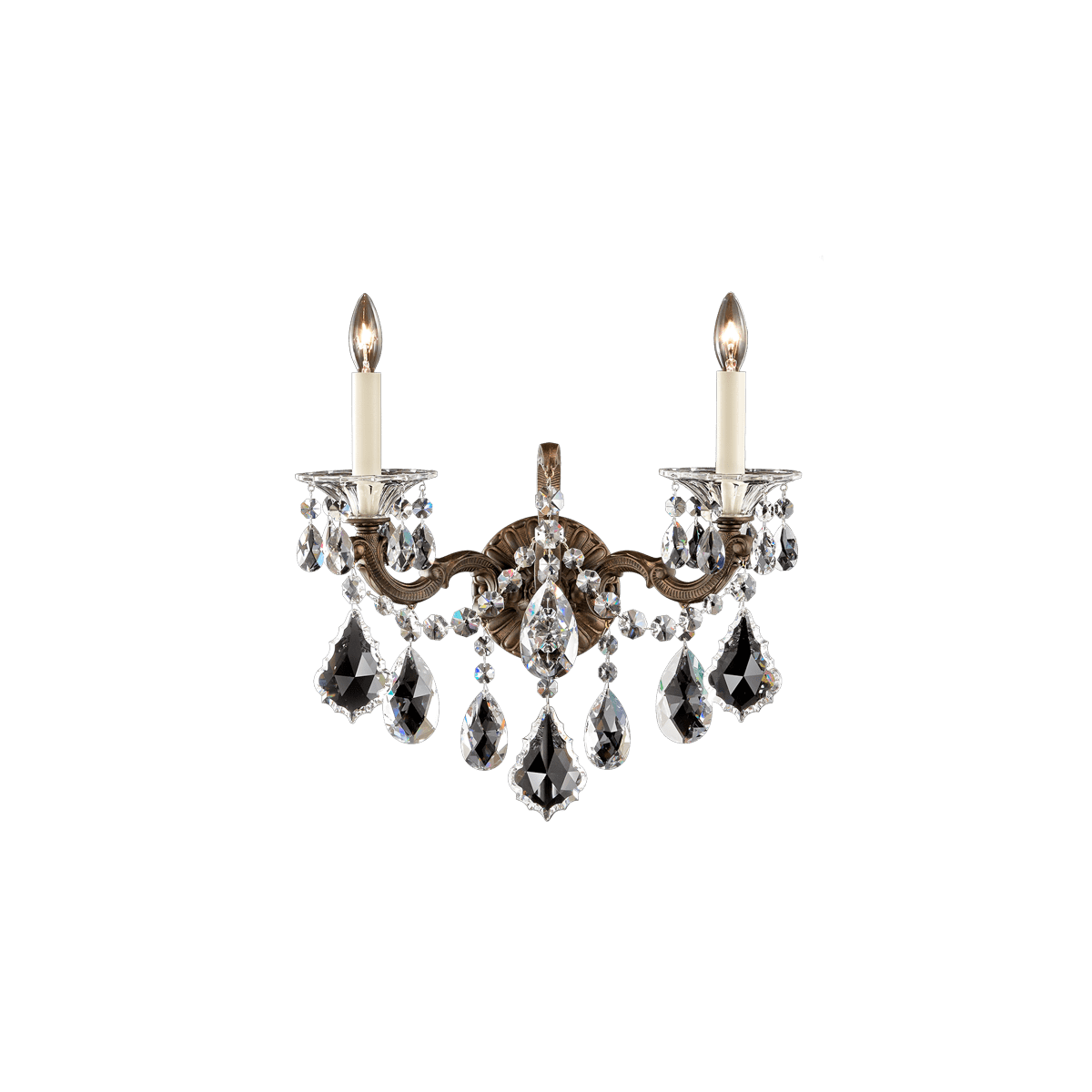 La Scala Signature 5002 Luxury Crystal Wall Sconce Schonbek