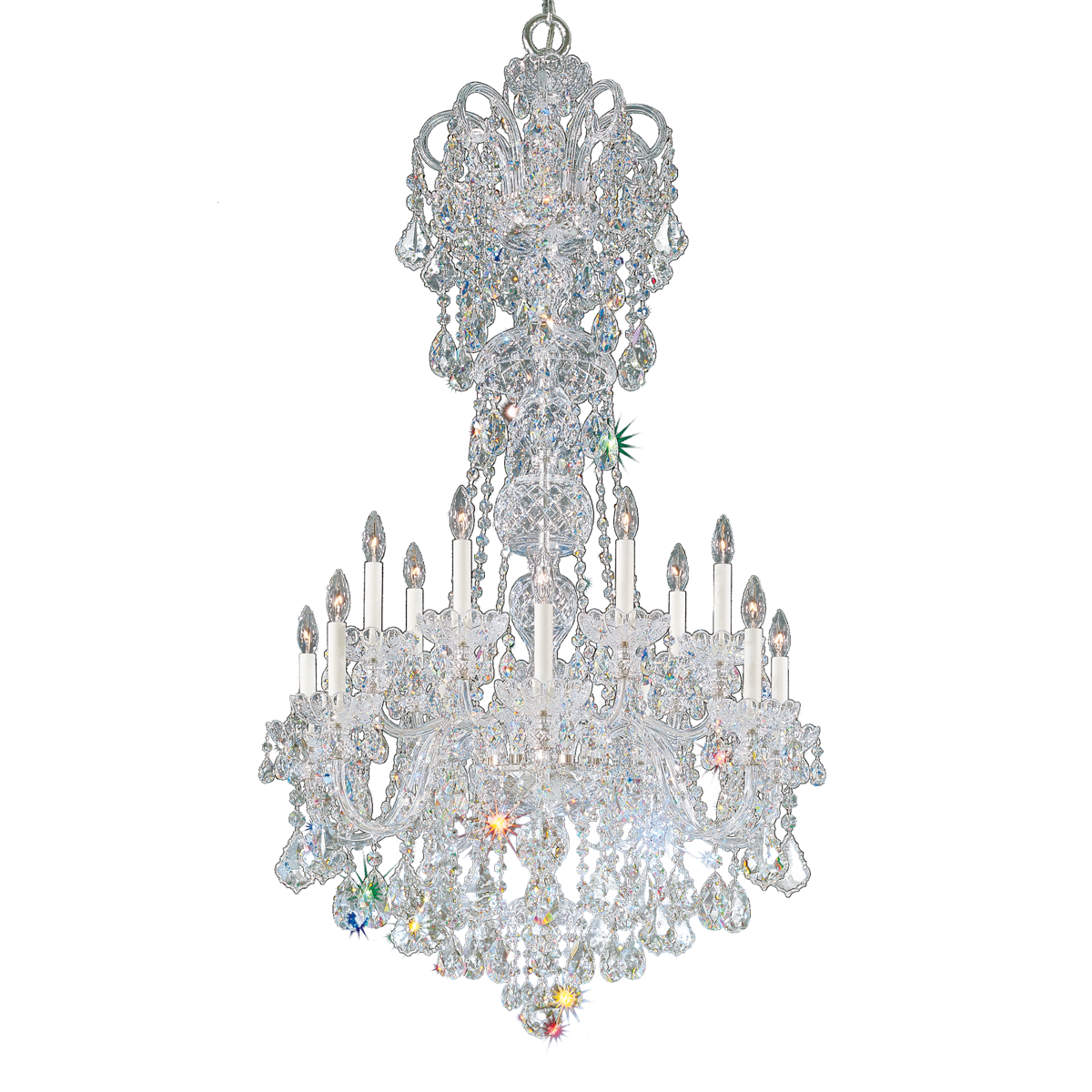 Olde World Signature 6806 Luxury Crystal Wall Sconce Schonbek