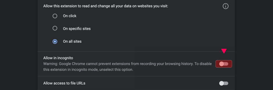 Fix BBC iPlayer Proxy Error with Incognito Mode