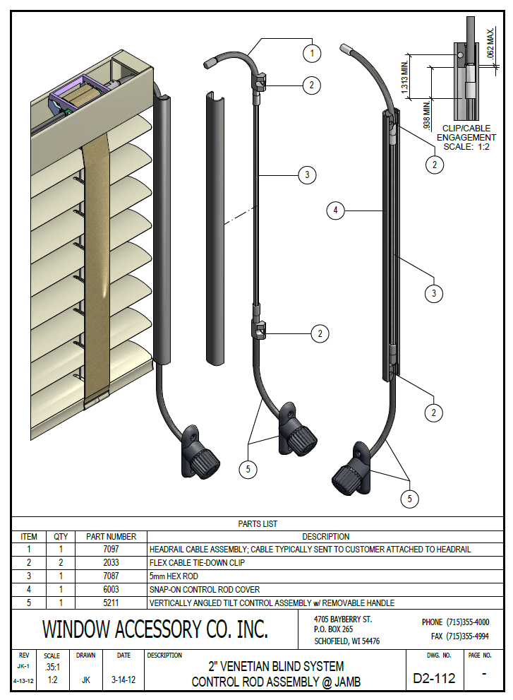 2inchknobs Window Accessory Company Inc