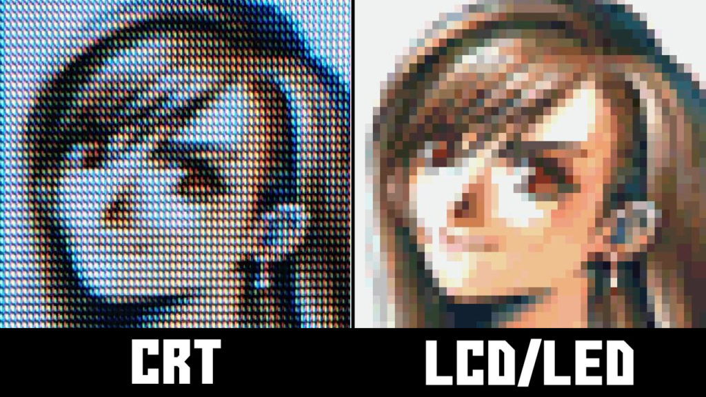 10 Pictures That Show Why CRT TVs Are Better for Gaming Wackoid