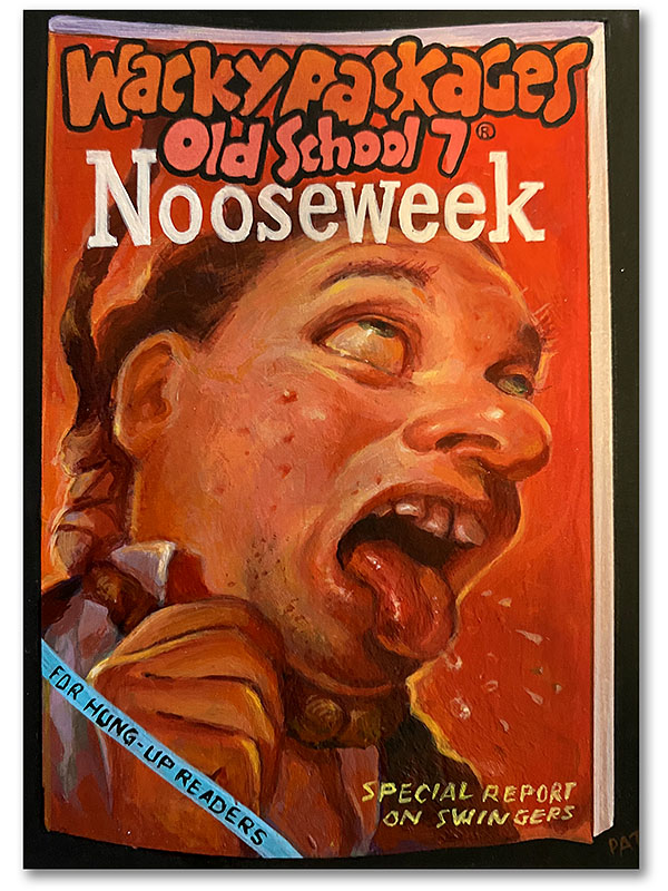 Wacky Packages Sketch Card by Pat Chaimuang