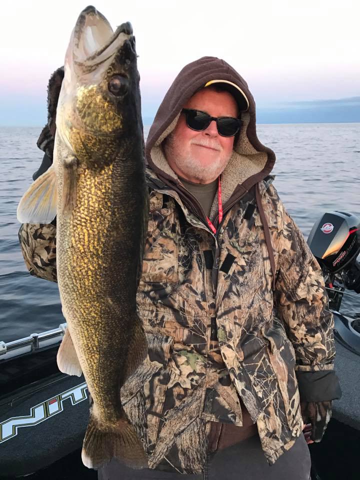 Spring Walleye Fishing in Door County Wacky Walleye