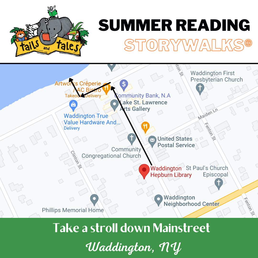 Storywalks The Hepburn Library of Waddington