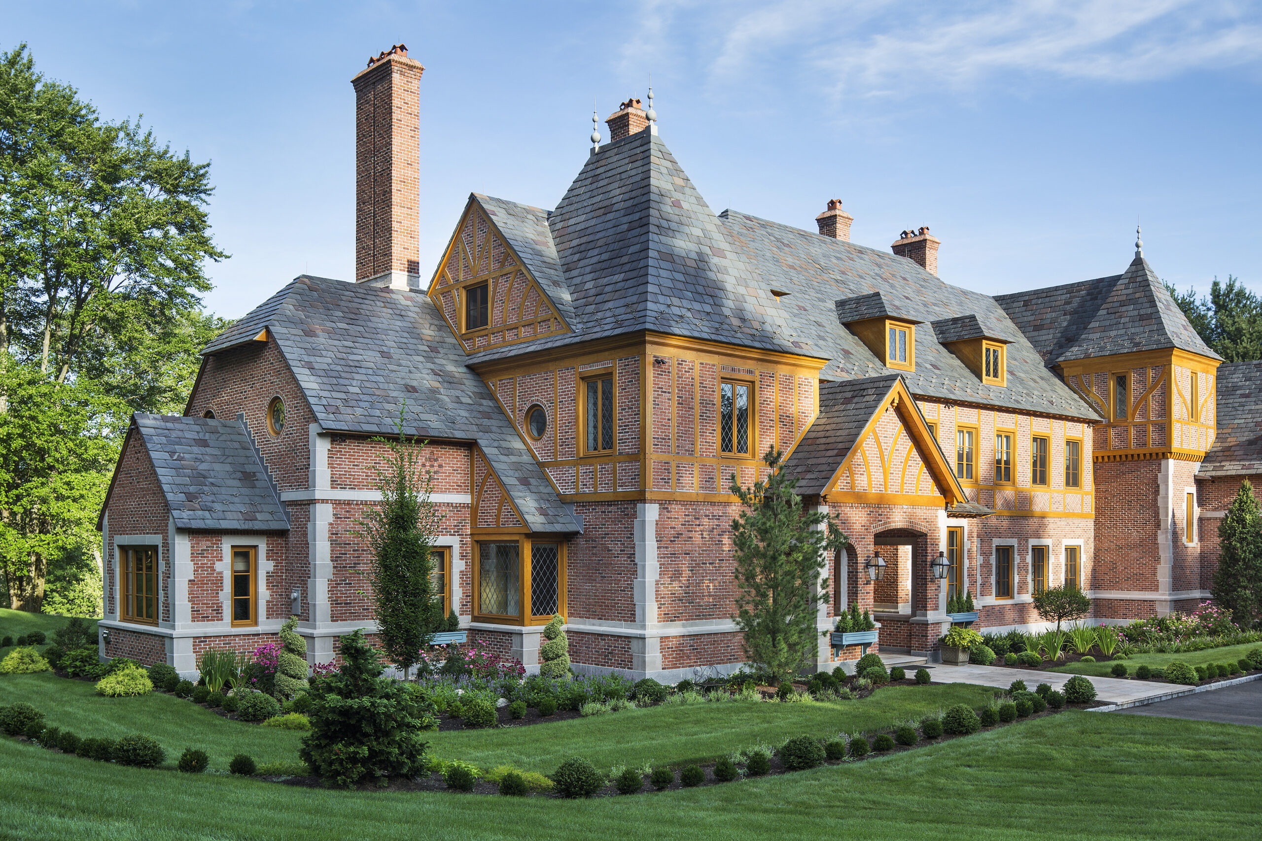 French Normandy House New Canaan, CT Portfolio Wadia Associates