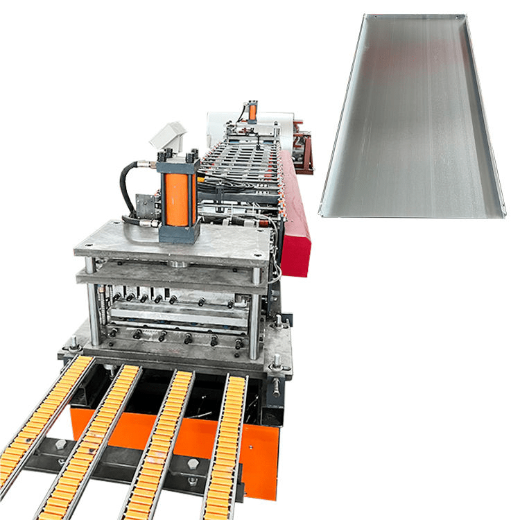 Automatic Shelving Supermarket Panel Stiffener Rolling Production Rack