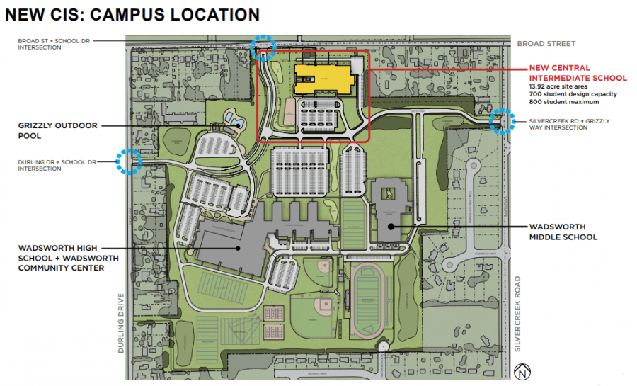 First look at proposed new construction of Wadsworth Central