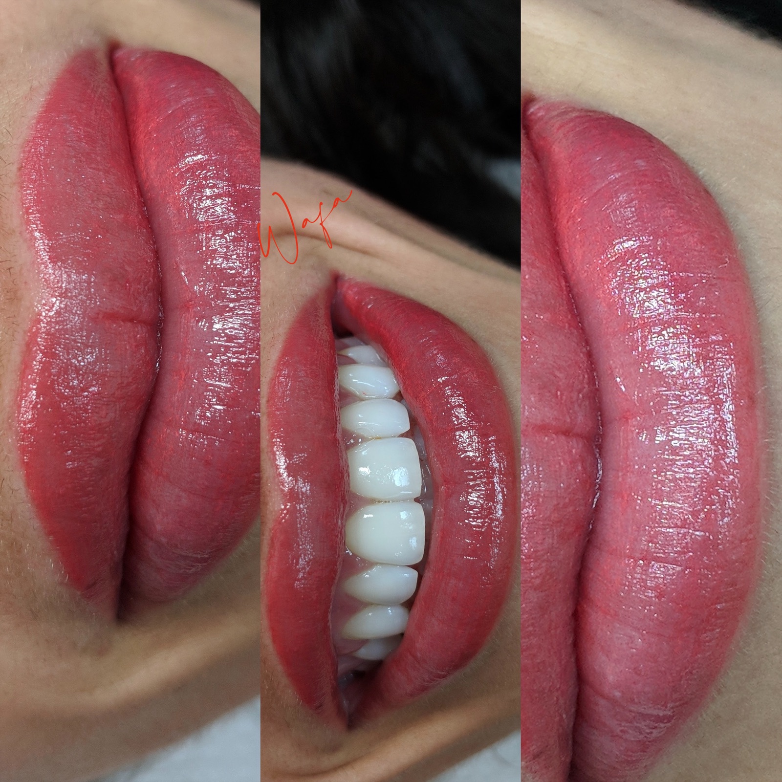 Lip Blushing Permanent Makeup Boca Raton, FL Wafa Brows