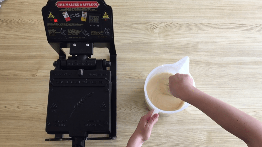 How to use a Waffle maker. - The Malted Waffle Co