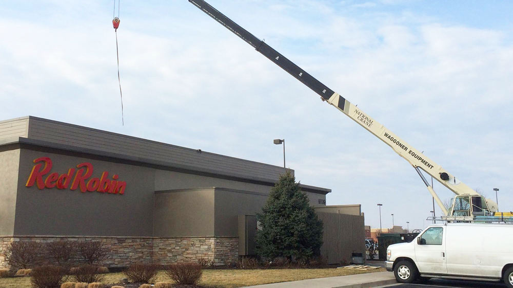 Red Robin in Edwardsville Waggoner Equipment Rental, LLC