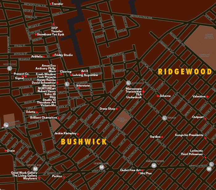wagmag Brooklyn Art Guide Bushwick Gallery Listings