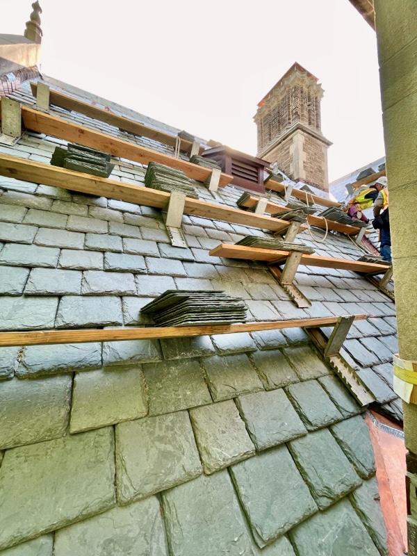 Ambassador’s Residence Slate & Copper Roof Wagner Roofing Company