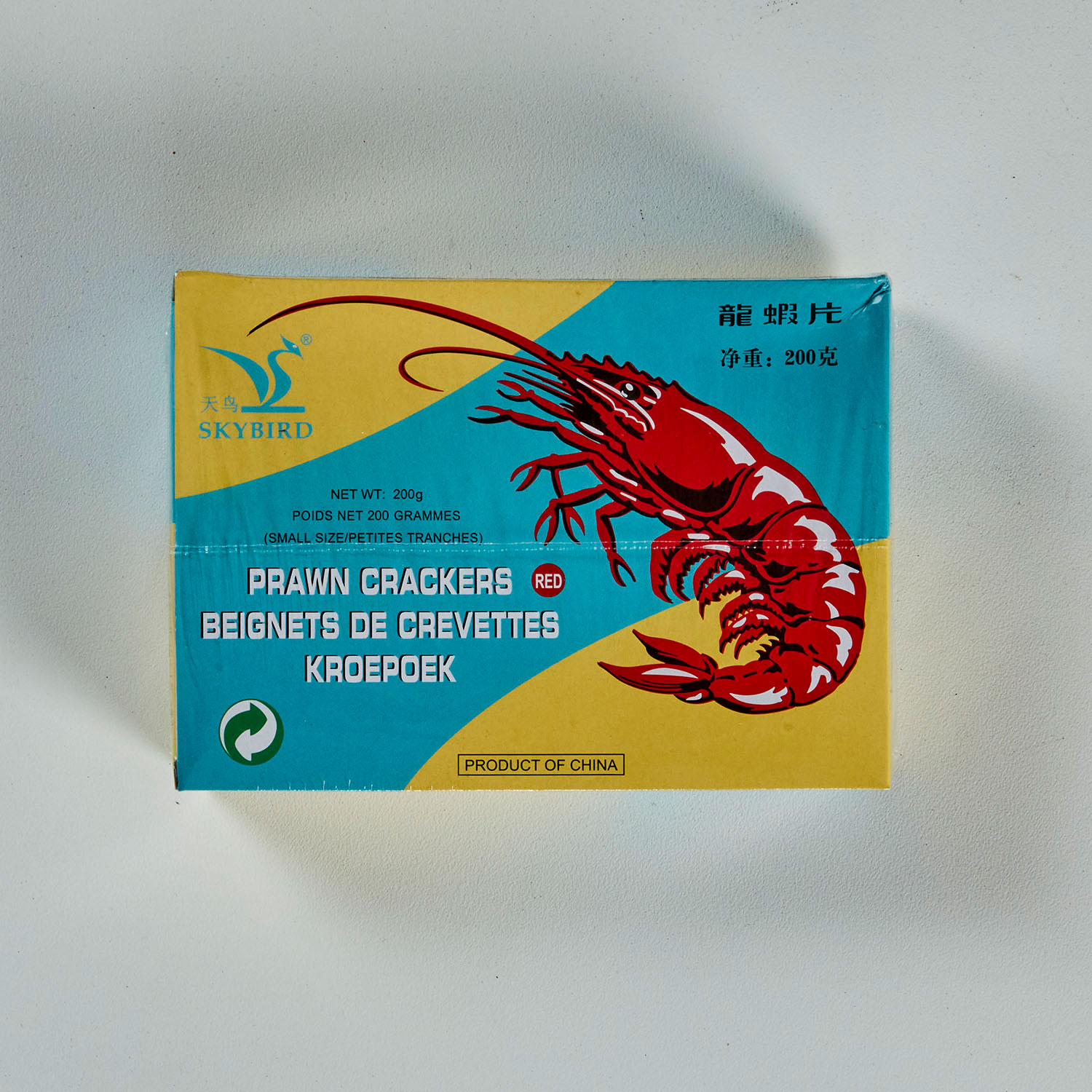 Prawn Crackers Uncooked 200g/60 Wah Lien