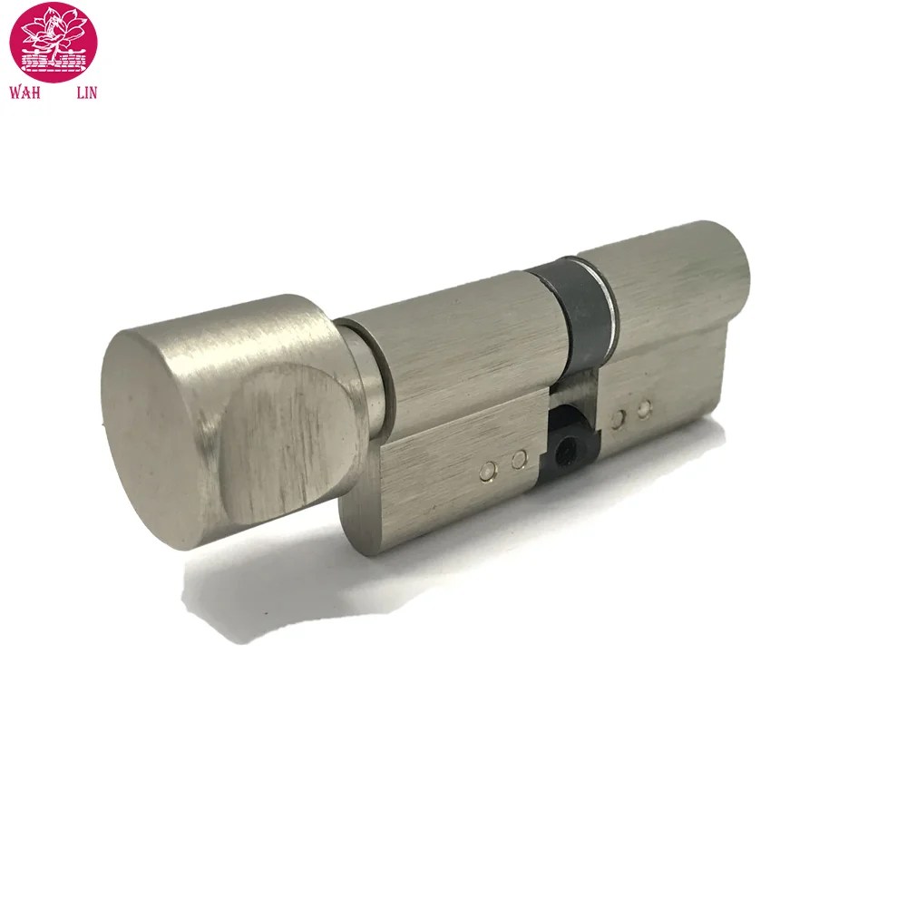 anti drill anti pick high security 70mm brass lock cylinder with 5