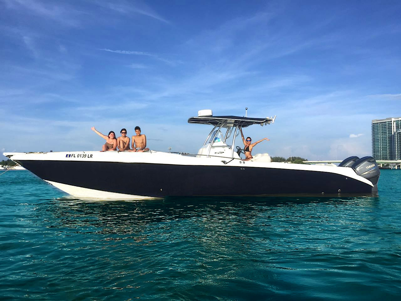 Miami Boat Rental 34 Foot Fast Boat Wahooa Watersports