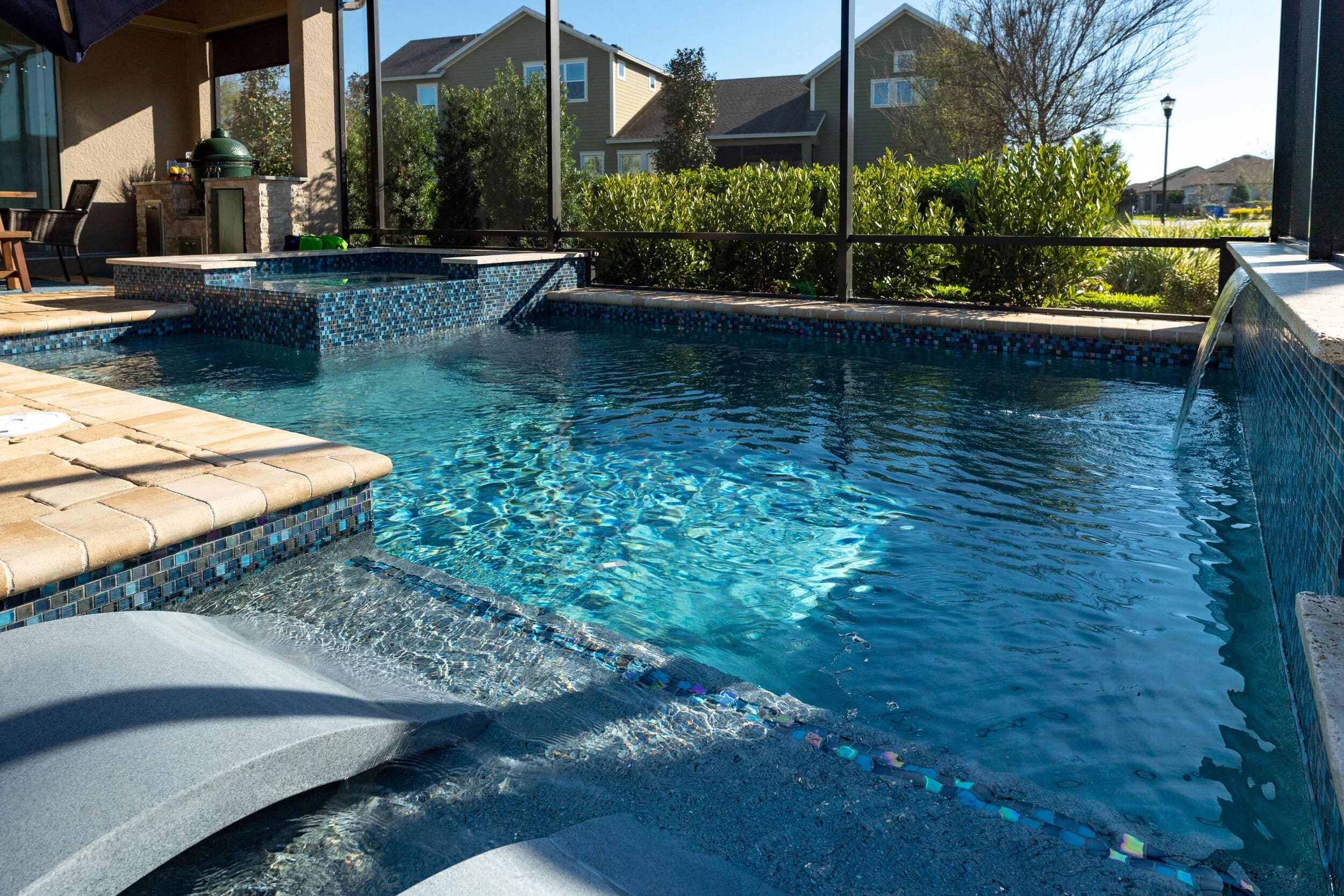 Limited Space Project Custom Pool Builder Construction & Design Tampa