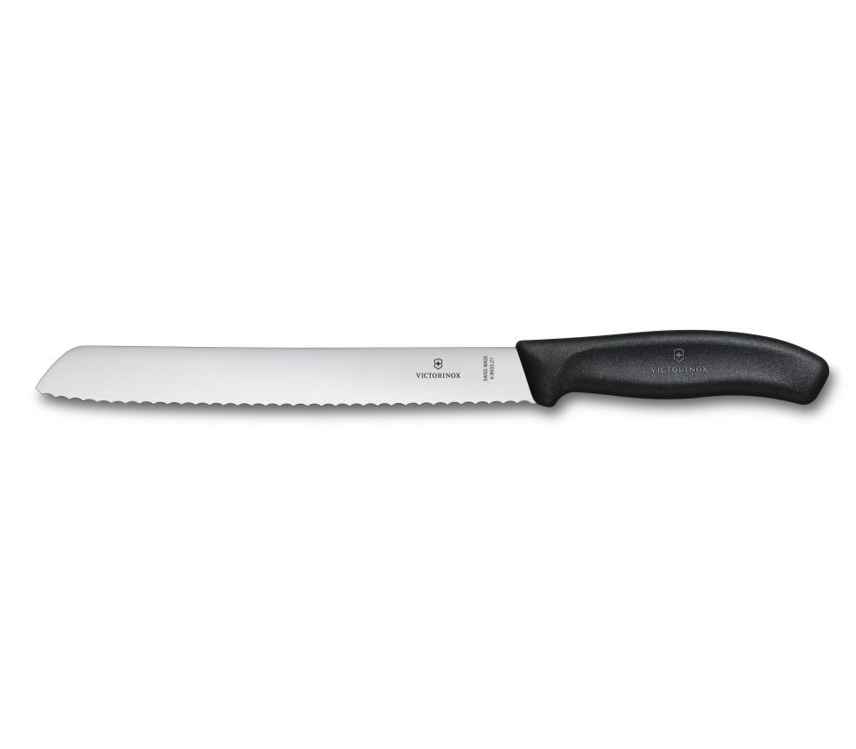 Victorinox 21cm Bread Knife Black WA Hospitality Supply
