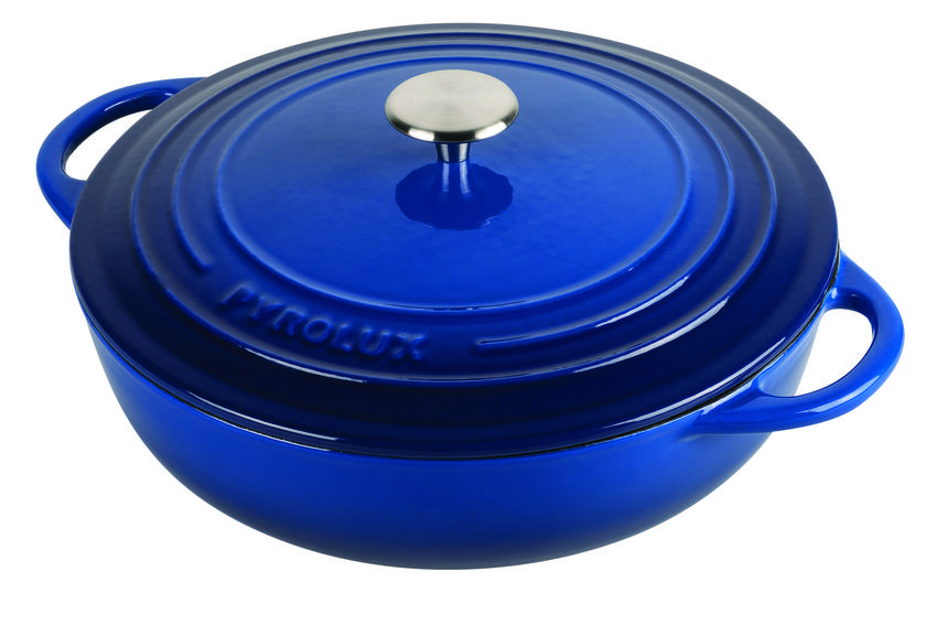 Pyrolux Pyrochef Cast Iron Chef Pan 28cm/4 Litre WA Hospitality Supply
