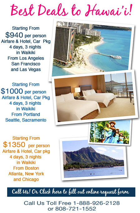 Waikiki.com - Hawaii Discount Travel Packages