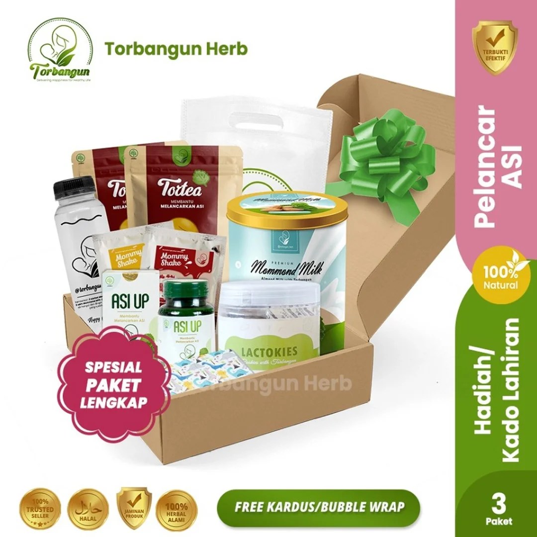 Paket Gift Torbangun Pelancar ASI Booster Hadiah Ibu