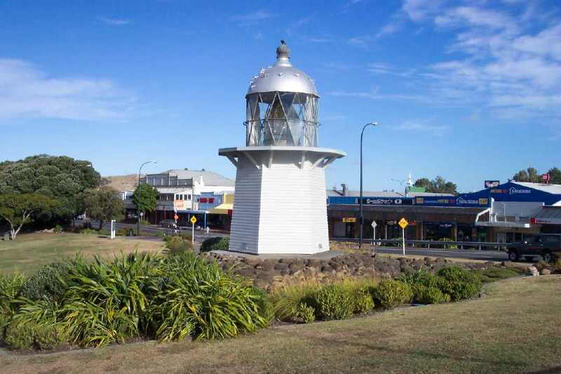 The Wairoa Lighthouse.