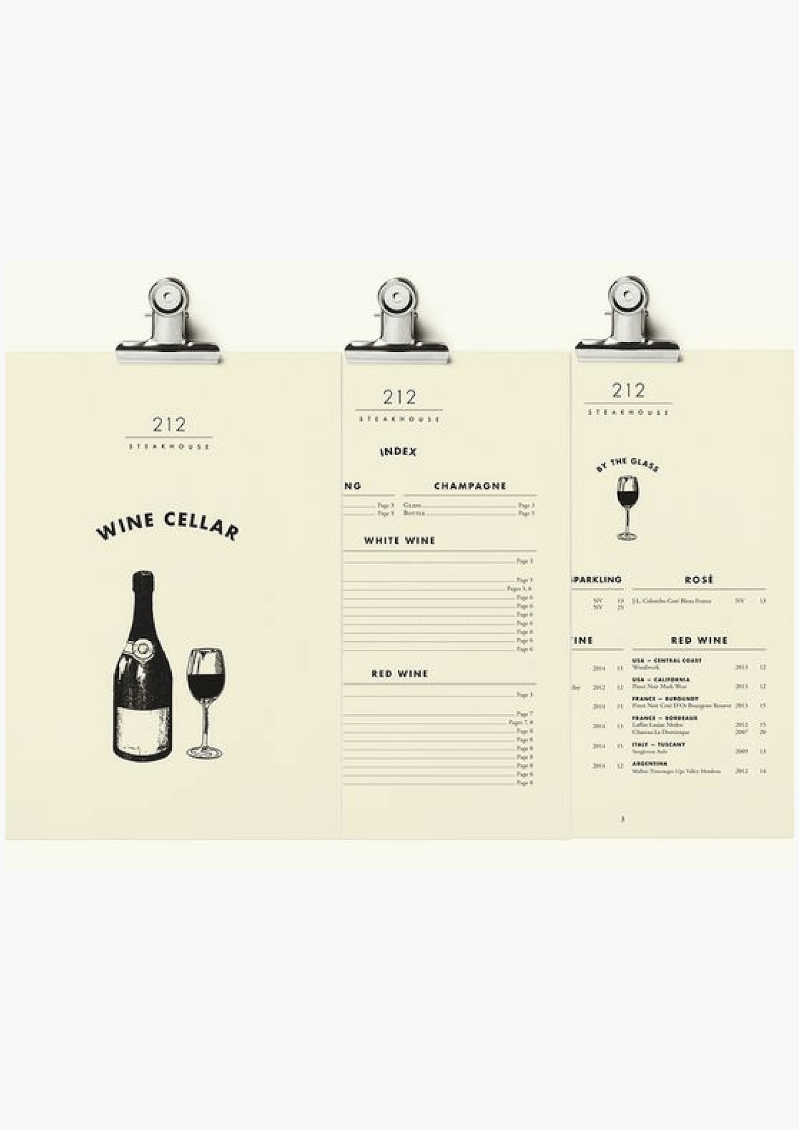 Menu Design. 6 Successful Examples of a Wine Card Waitron.Menu Blog