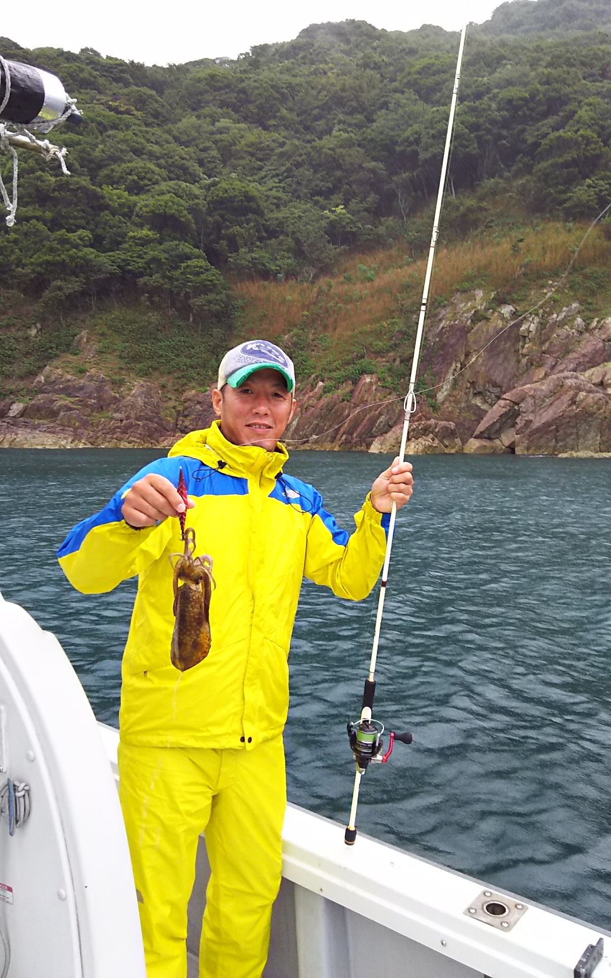 ボートエギング 日本海小浜の釣り船わかさⅡ
