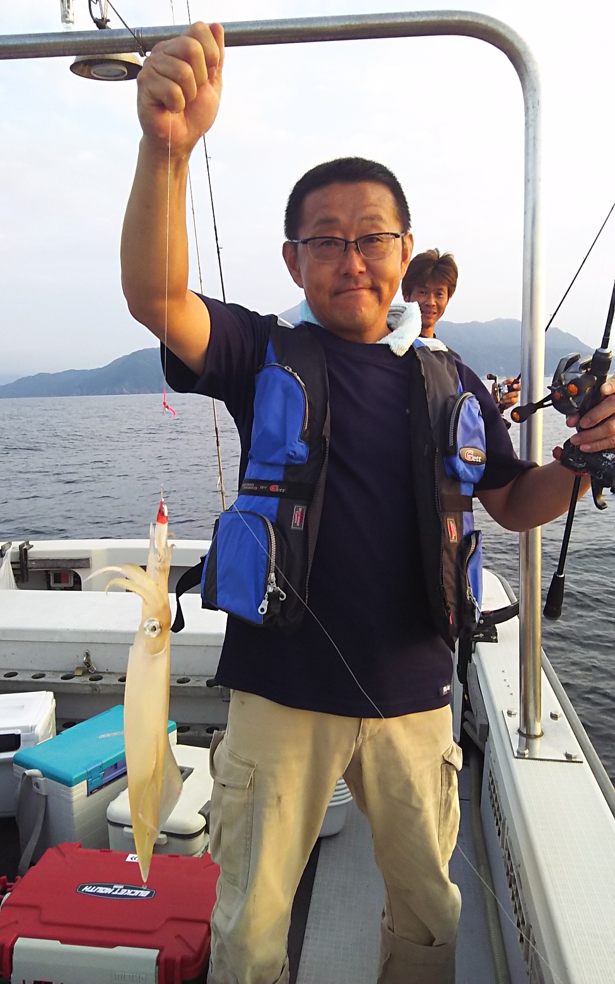 剣先イカ 日本海小浜の釣り船わかさⅡ Part 2