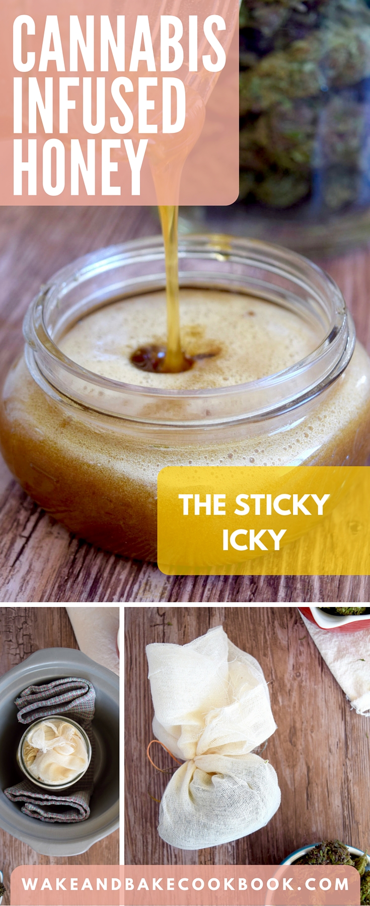 How To Infuse Honey With Weed Cannabis Infused Honey Recipe | Wake + Bake
