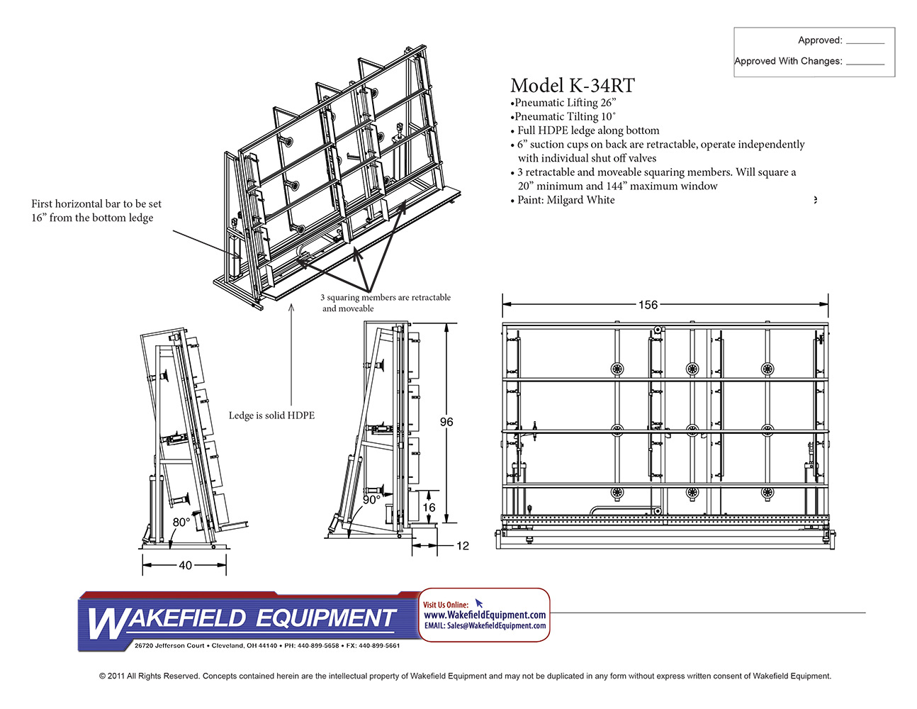 Standard Assembly Racks Wakefield Equipment