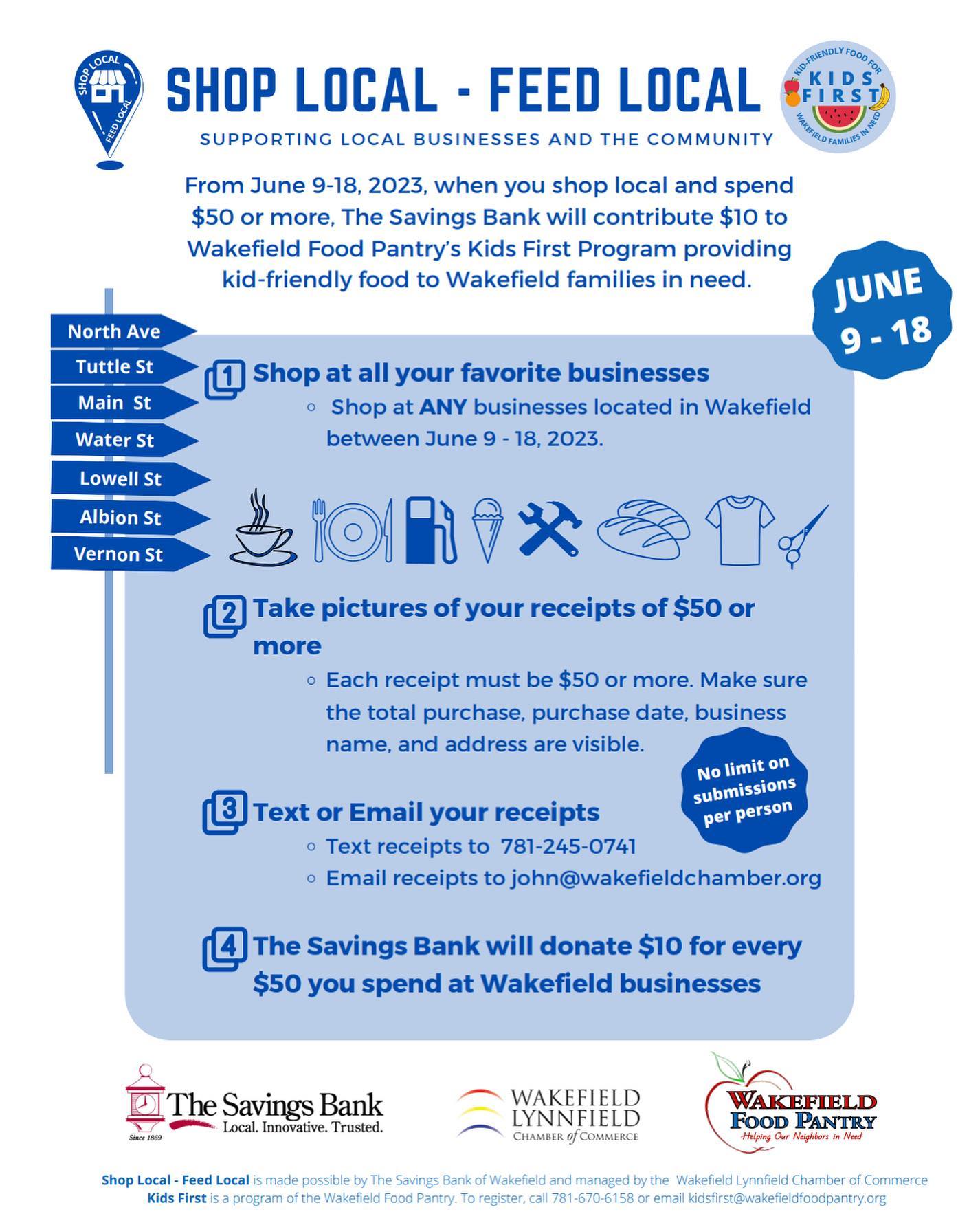 Shop Local Feed Local Wakefield Food Pantry