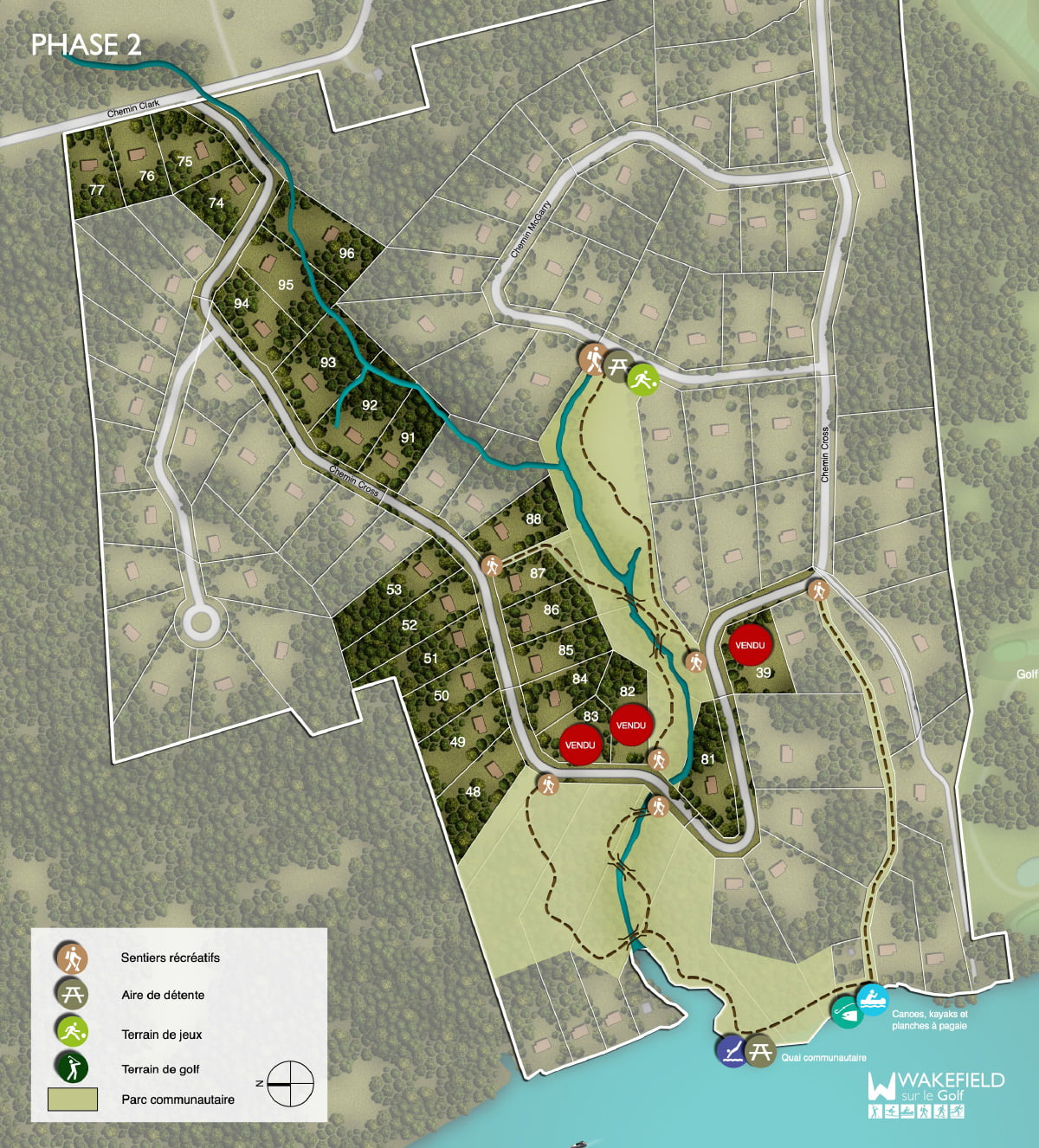 Wakefield sur le Golf Wakefield sur le golf