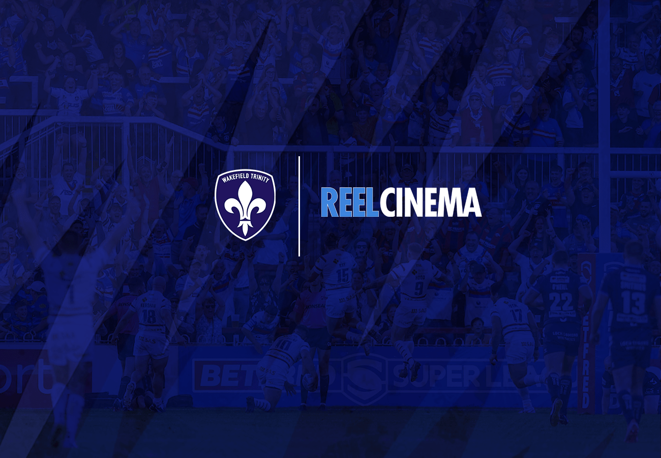 Trinity partner with REEL Cinema Wakefield Trinity R.L.F.C