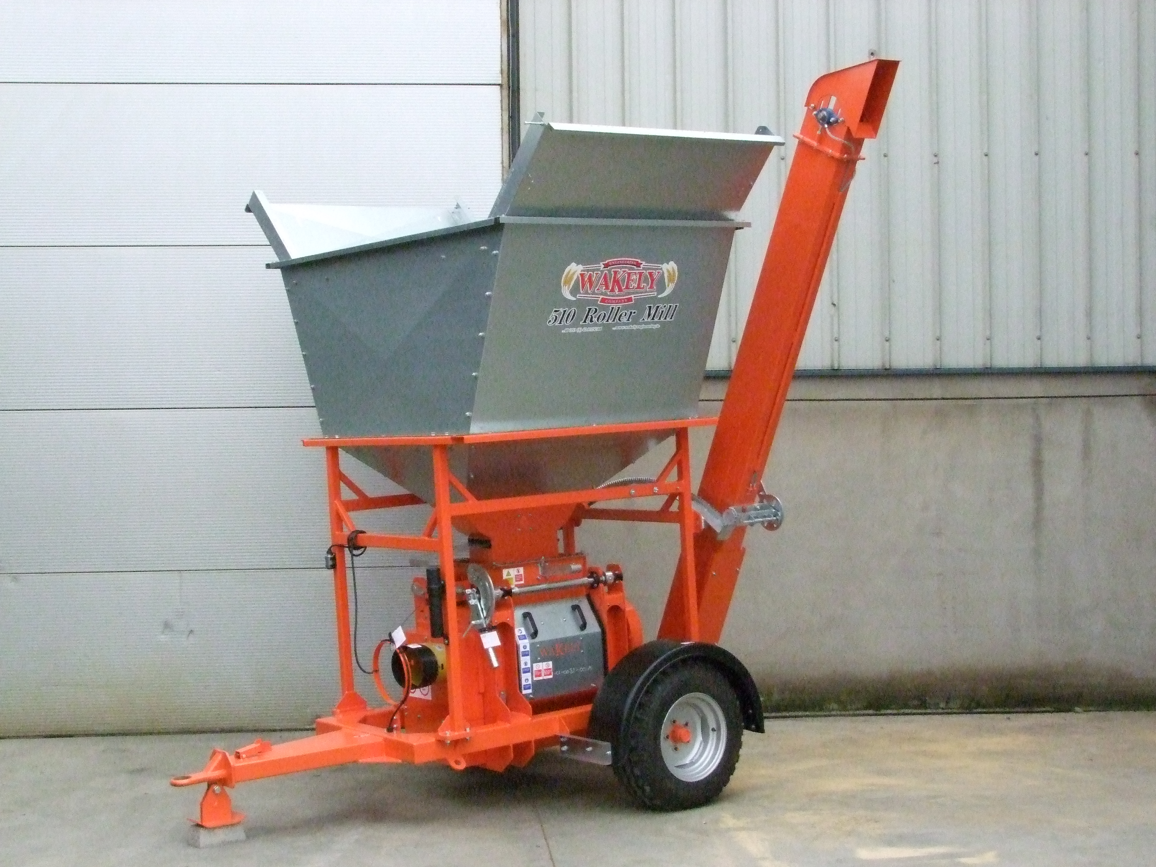 Mobile Roller Crimper Mill 0510 Wakely Engineering, Ireland. Animal