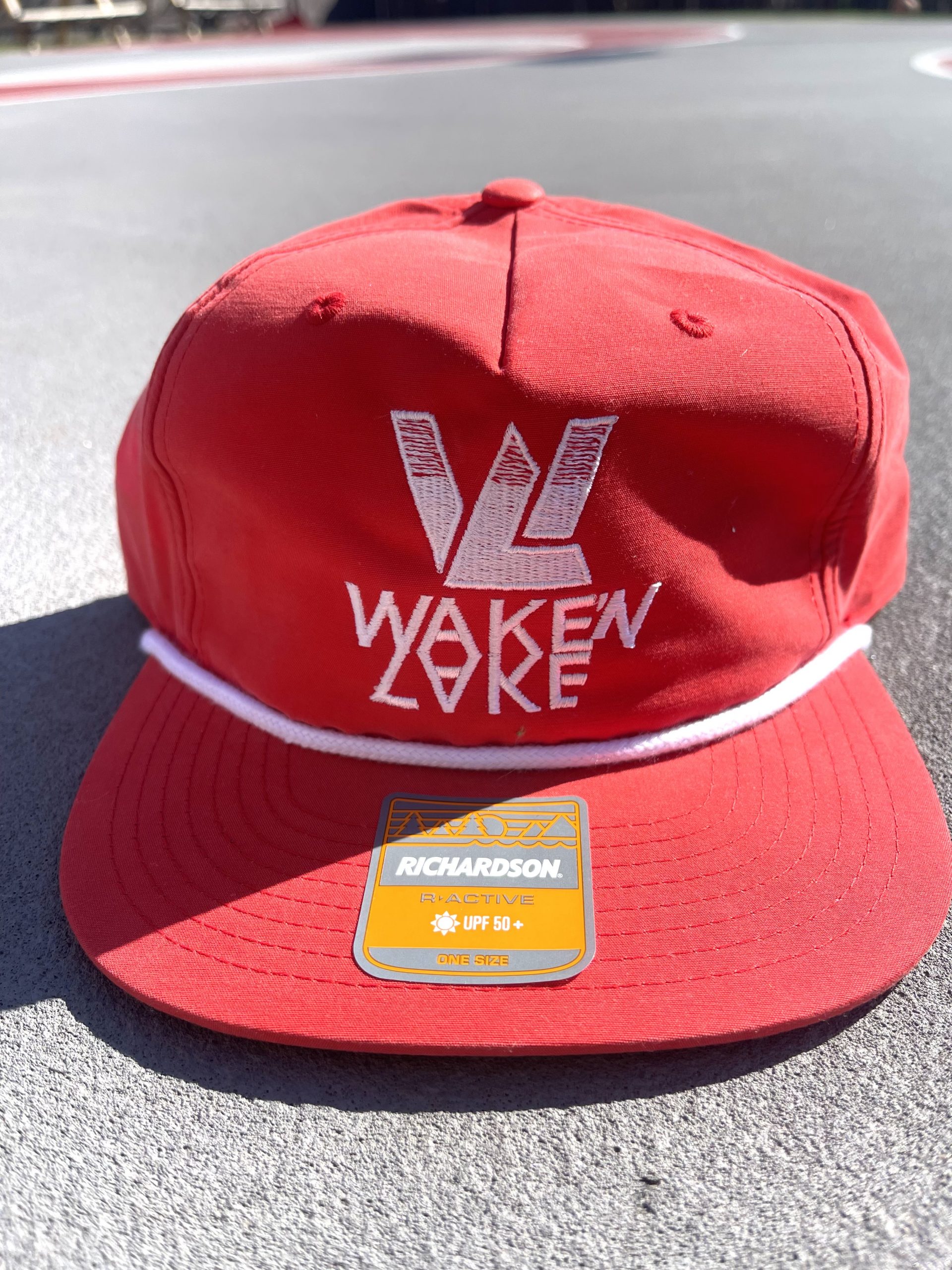 Rope Hat Red WAKENLAKE