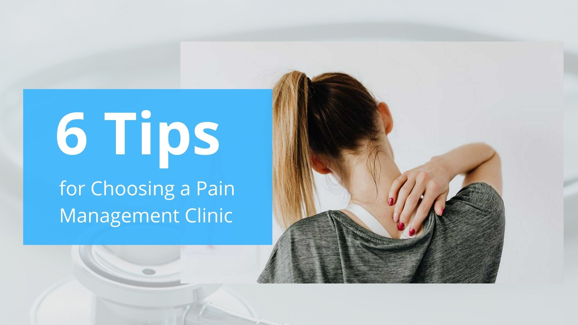 6 Tips for Choosing a Pain Management Clinic Wake Spine & Pain Specialists