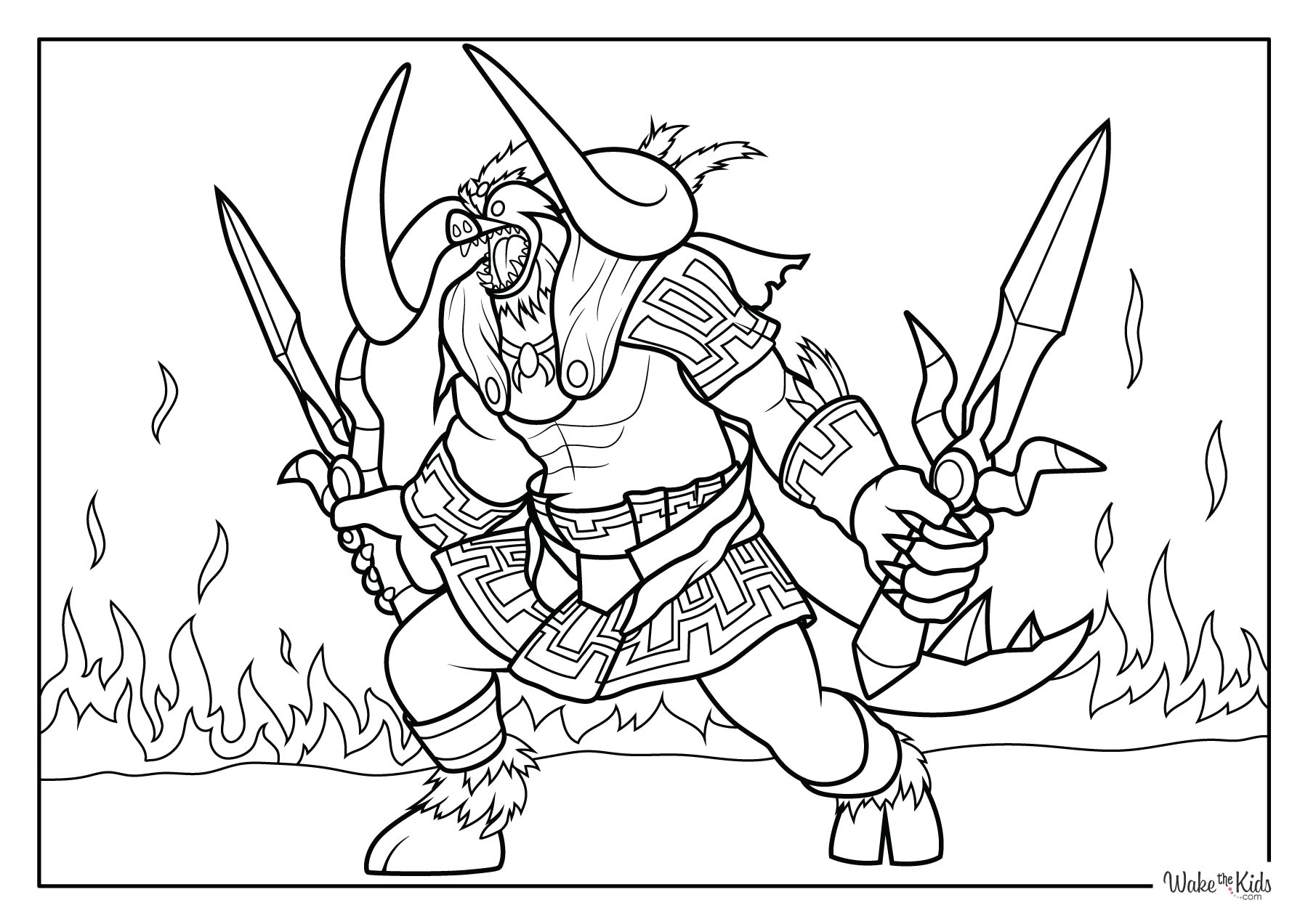 The Legend of Zelda Coloring Pages (Free Printable PDFs) WakeTheKids