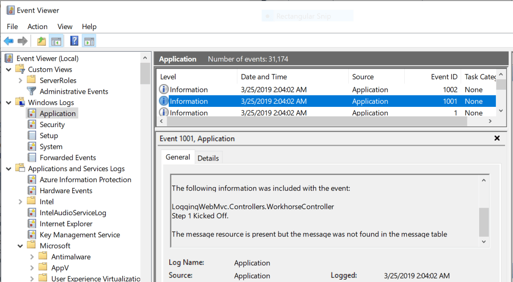 Logging in ASP Core Wake Up And Code!