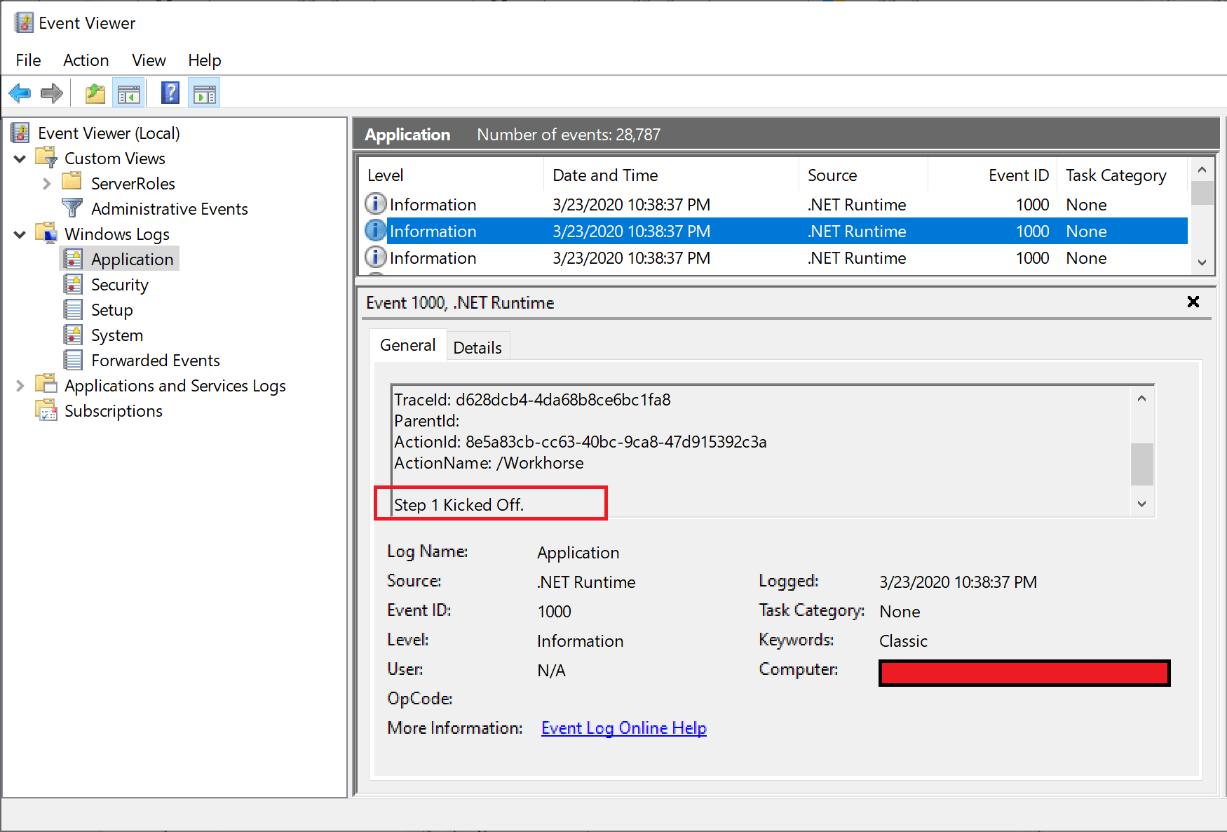 Logging in ASP Core 3.1 Wake Up And Code!