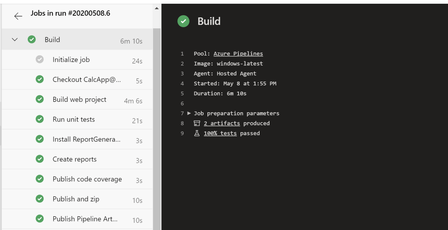 Data and Devops practices and tools YAMLdefined CI/CD for ASP