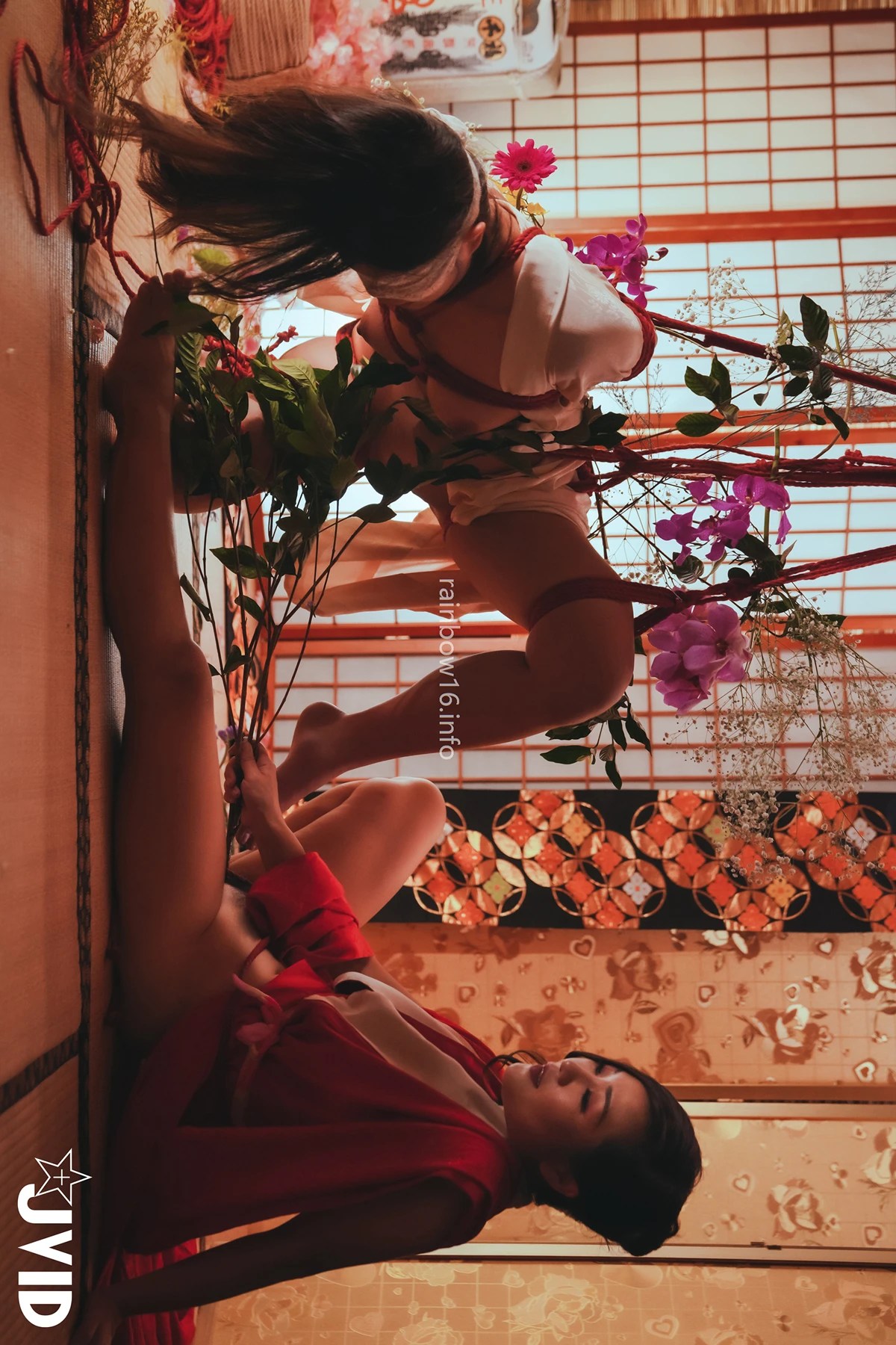 JVID Maya女王与掉掉名品花器