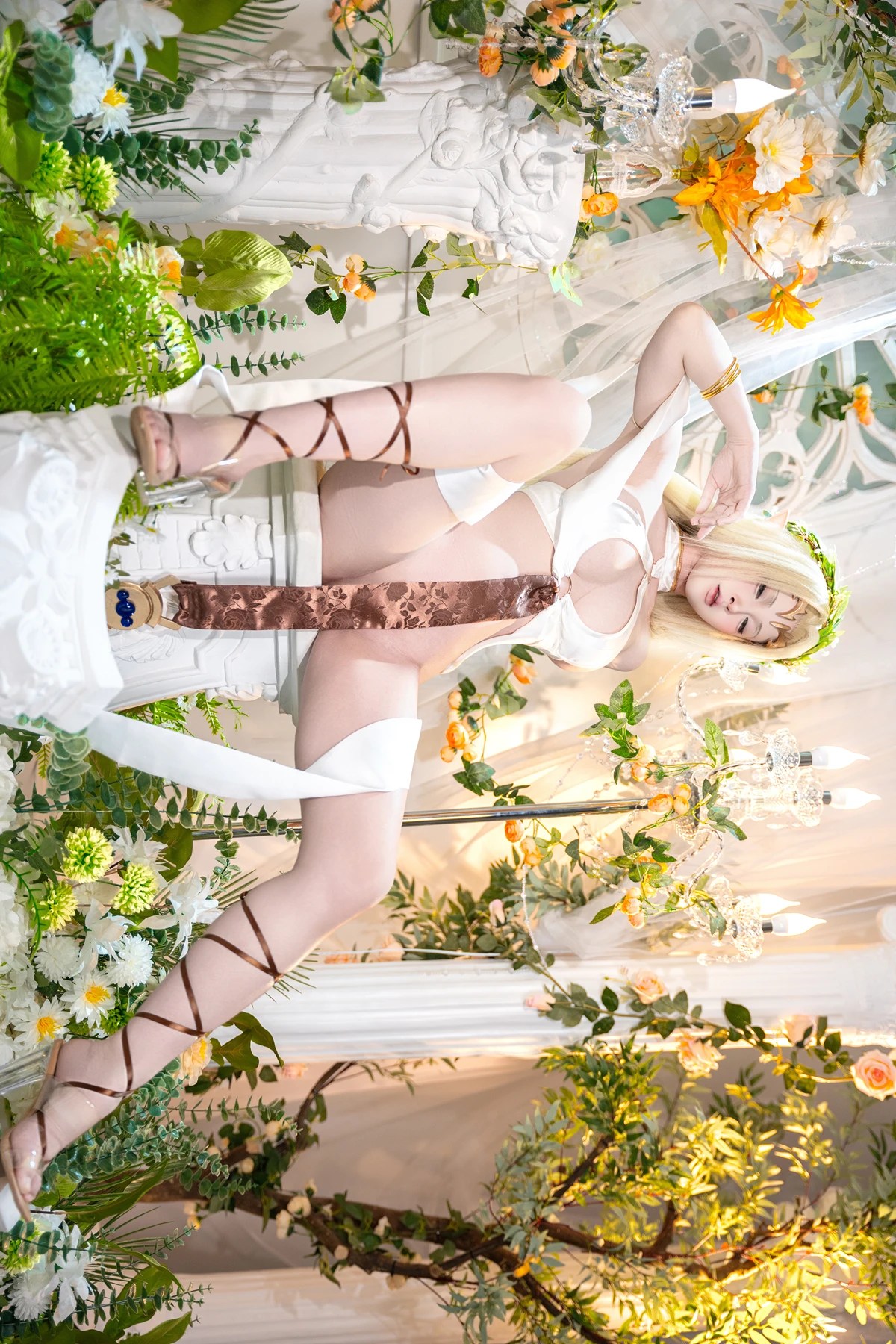 清水由乃Cosplay白精灵塞雷斯汀