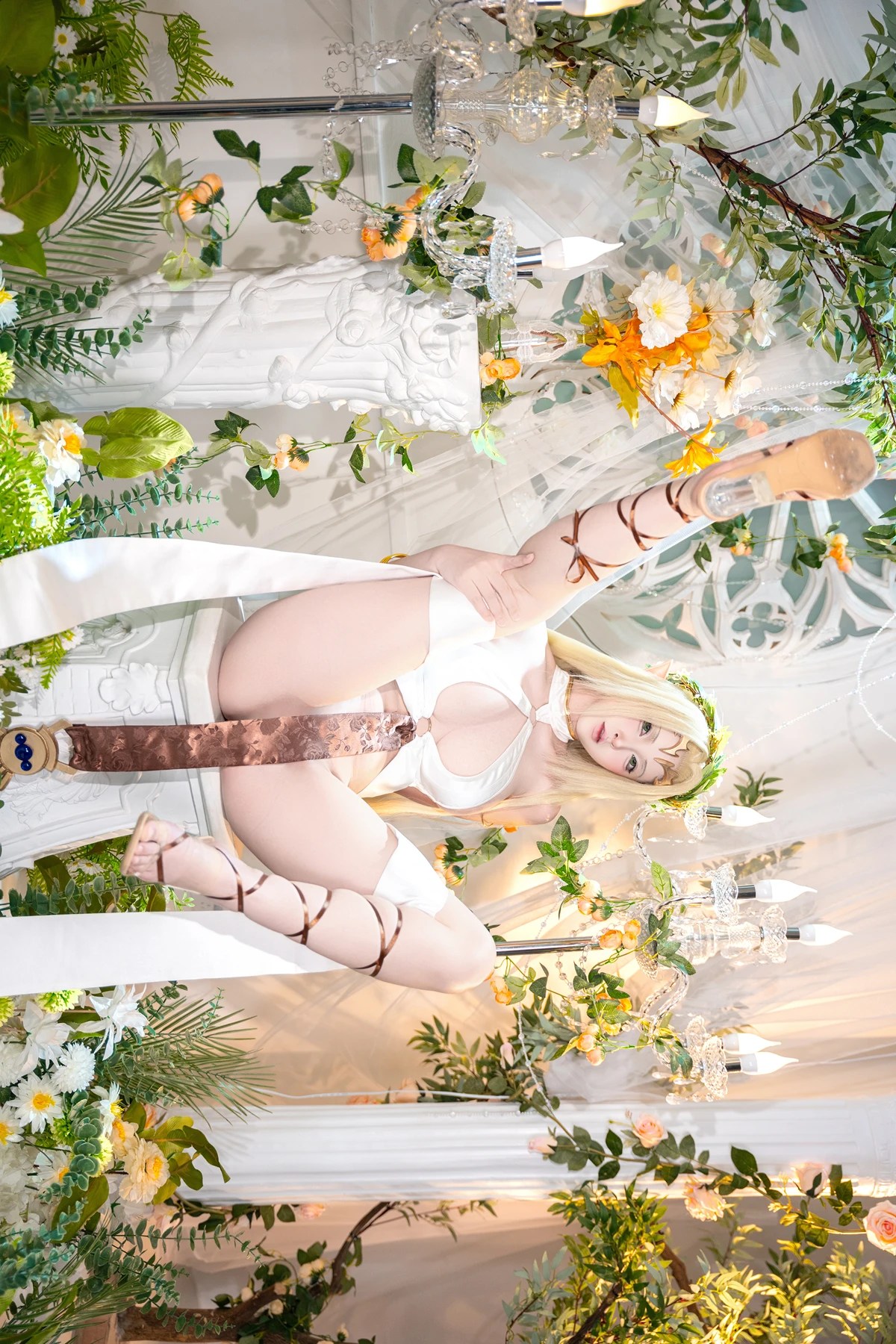 清水由乃Cosplay白精灵塞雷斯汀