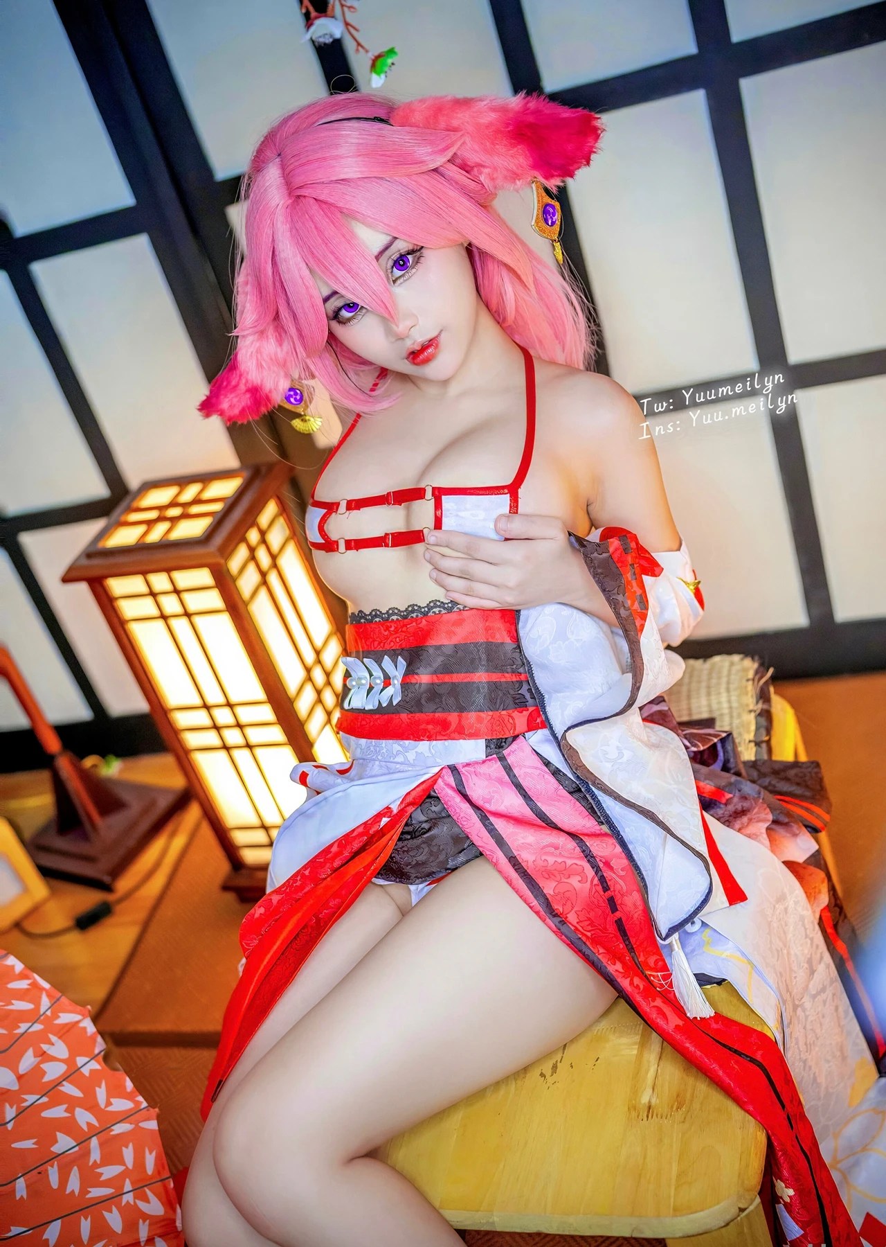 Cosplay linhi_cute Yuumeilyn 八重神子角色扮演