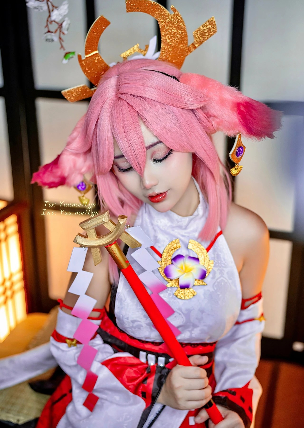 Cosplay linhi_cute Yuumeilyn 八重神子角色扮演