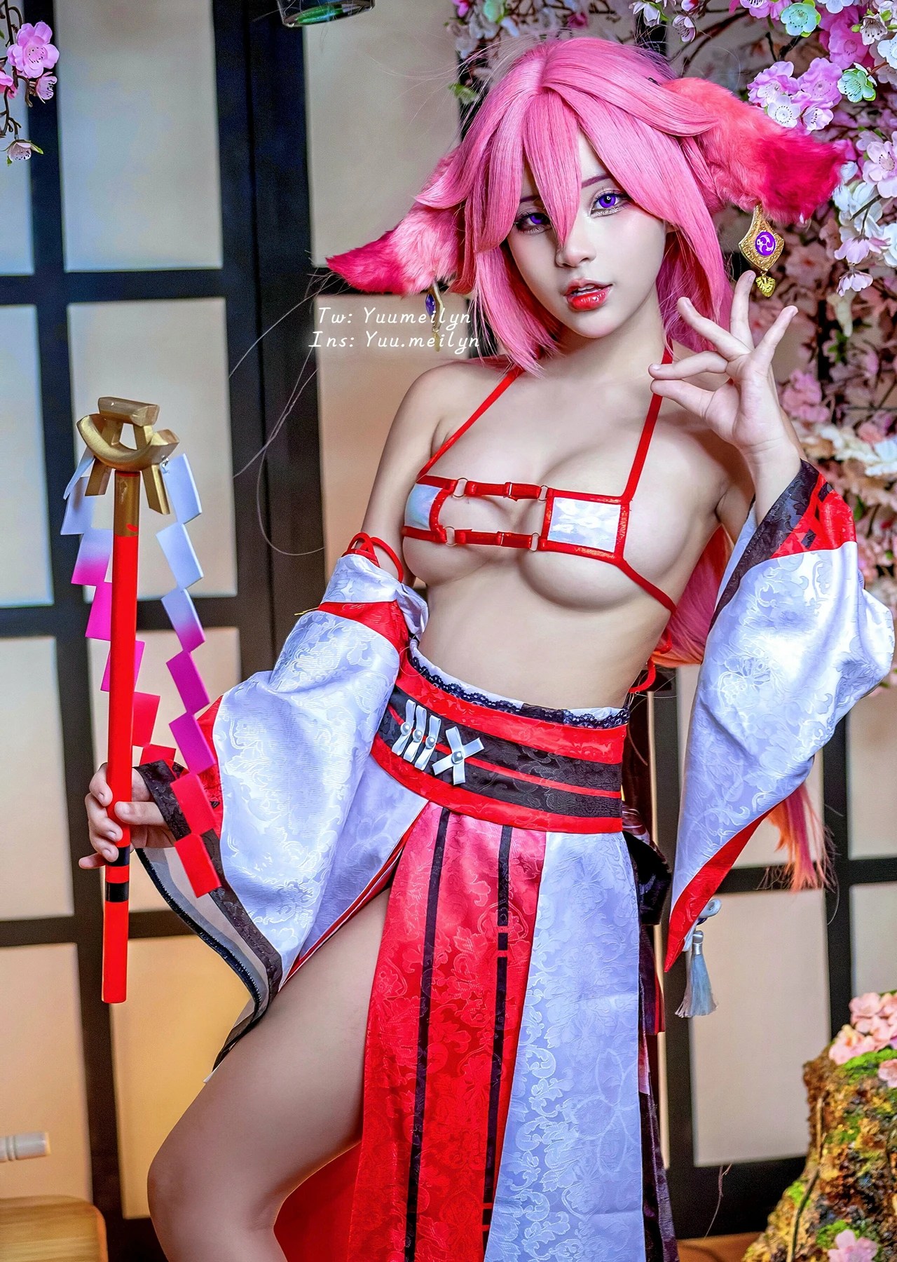 Cosplay linhi_cute Yuumeilyn 八重神子角色扮演