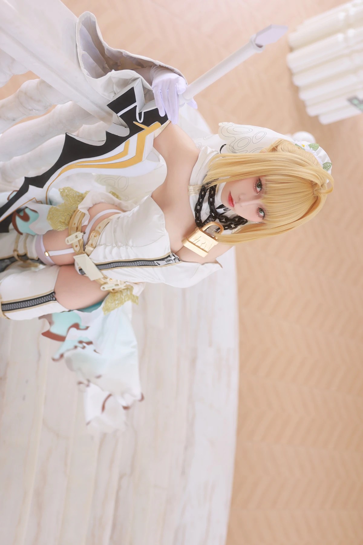 Cosplay G44不会受伤 – 尼禄花嫁