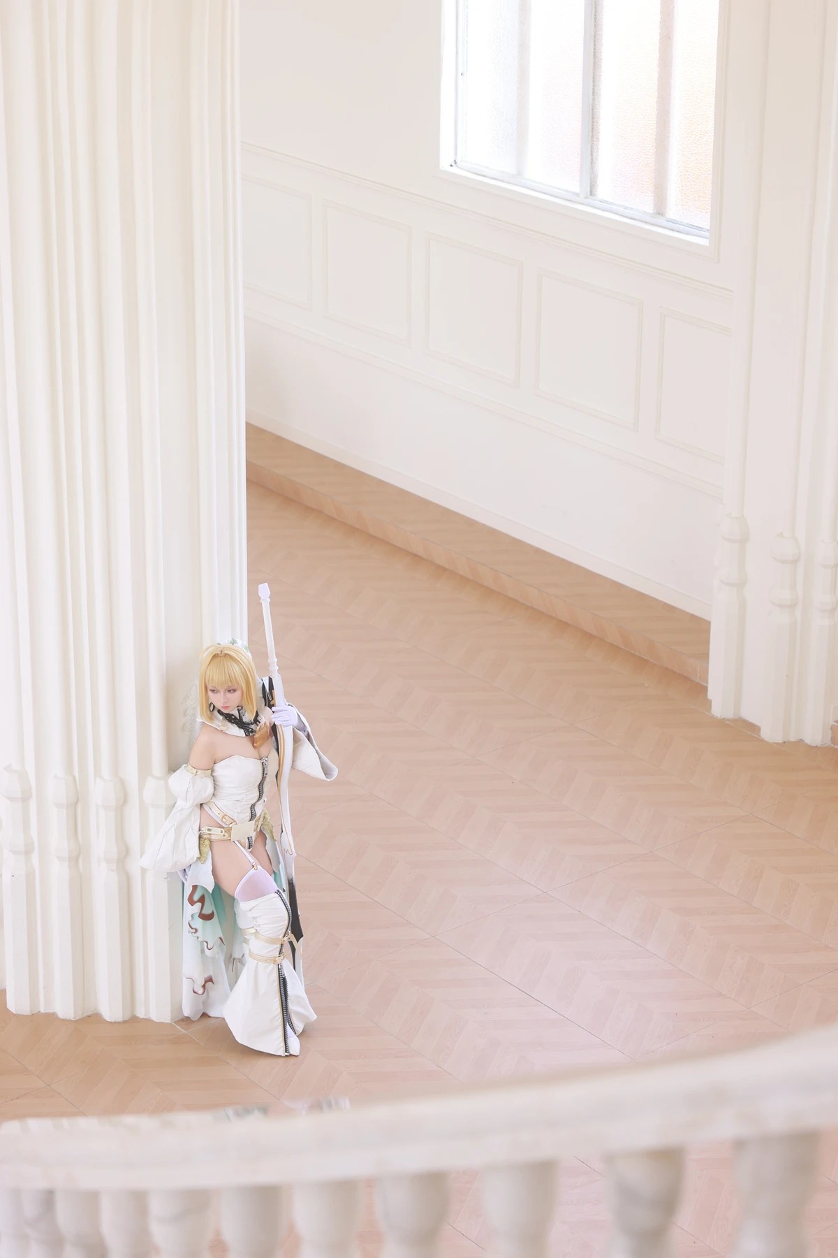 Cosplay G44不会受伤 – 尼禄花嫁