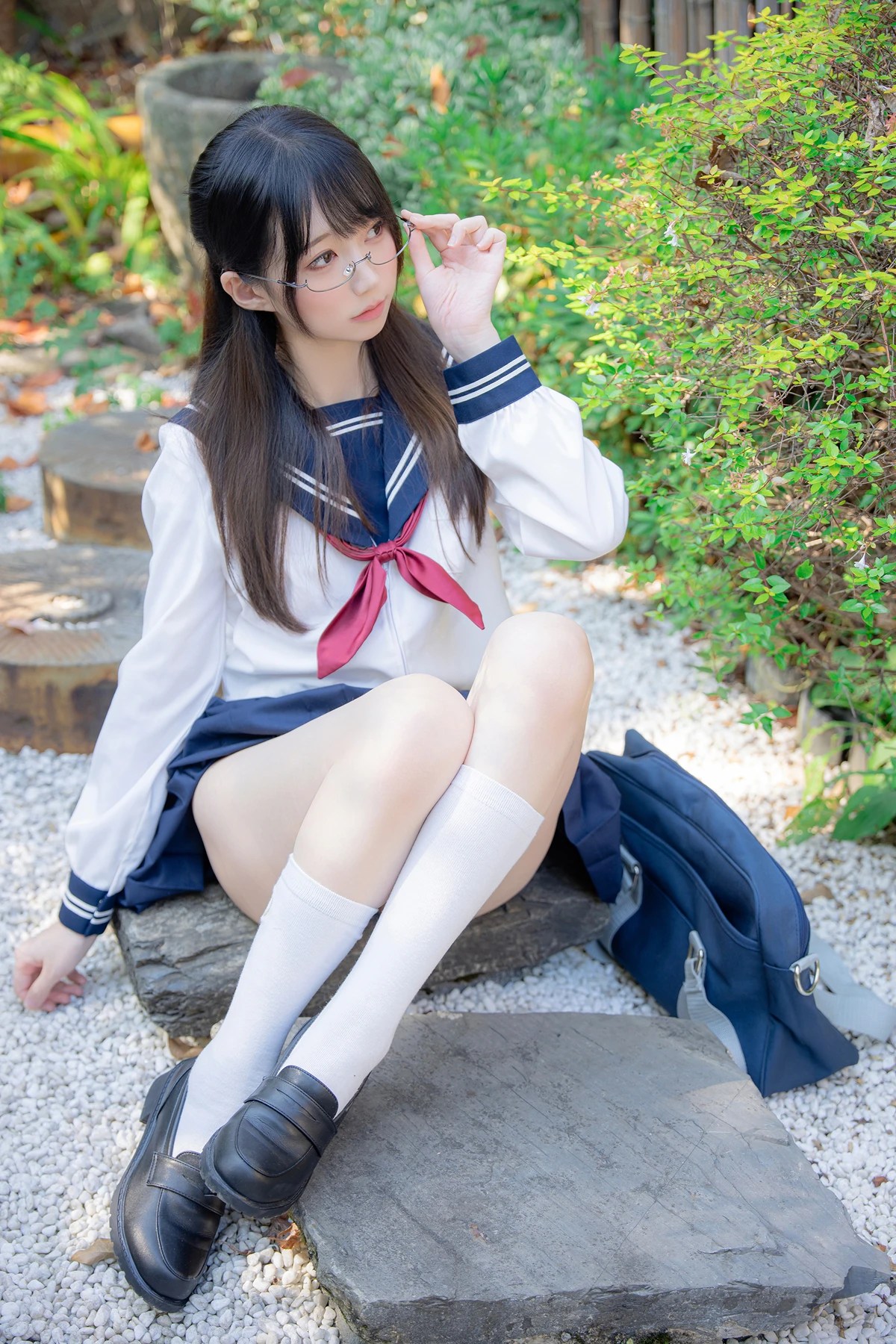 魔物喵Nagisa Cosplay真面目な委員長造型