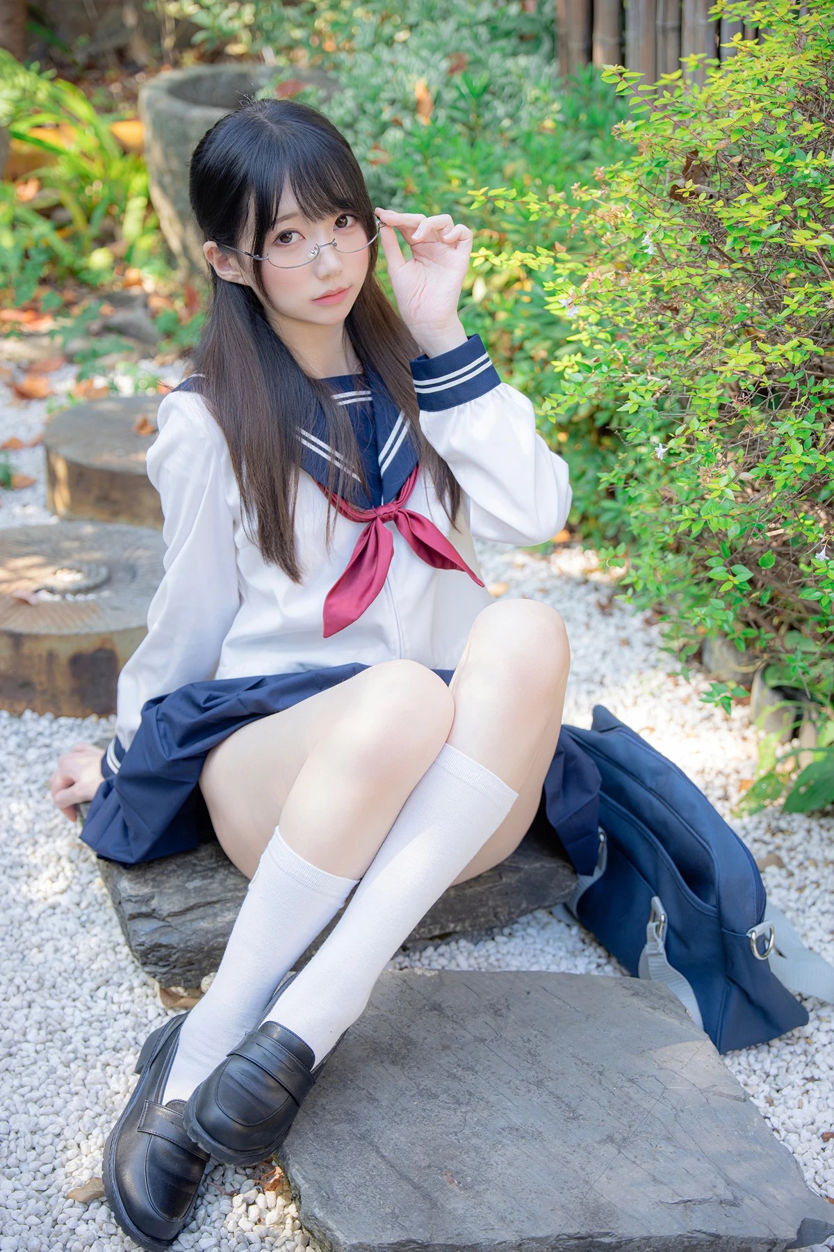 魔物喵Nagisa Cosplay真面目な委員長造型